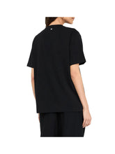 LIU.JO BLACK T-Shirt Liu Jo Con Strass - Nero Nero